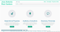 Desktop Screenshot of jruizcantero.com