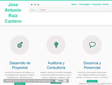 Tablet Screenshot of jruizcantero.com